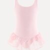 Balletpakje roze met rokje - Ballerina - Kind - Voorzijde
