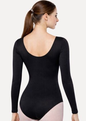 balletpakje met lange mouwen - carre - achterzijde