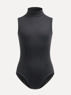 balletpakje turtleneck mystique voor kinderen in zwart zonder model