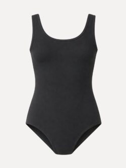 rondo balletpakje voor kinderen in zwart voorzijde