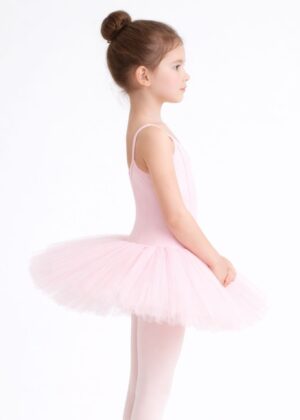 tutu voor ballet in roze pavlova zijkant