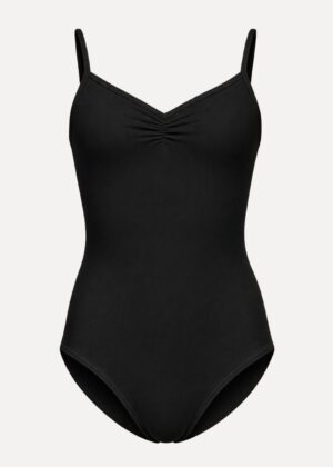 zwart balletpakje met spaghettibandjes odette voor dames