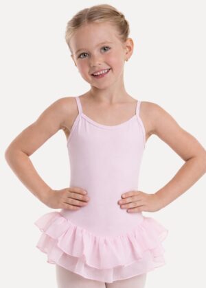 balletpakje roze kind diva model voorkant