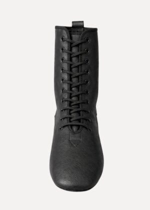 Jazzlaarsjes leer splitzool bovenkant