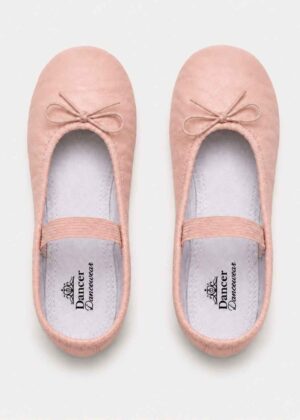 Leren balletschoen zacht roze | Kinderen en dames