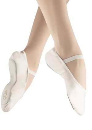 Leren balletschoenen met hele zool | Dancer Dancewear