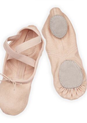 Professionele balletschoenen | Splitzool van elastisch canvas