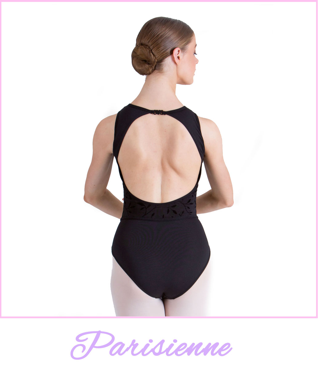Balletpak Parisienne | Zwart Mesh en Tactel® | Luxueus model