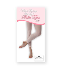 Balletmaillot zonder voet | Balletpanty roze| Microfiber