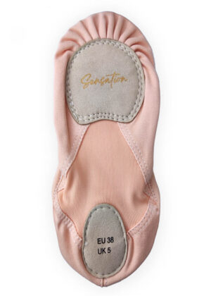 Canvas Balletschoenen | Stretch & Mesh | Splitzool | Zalmroze