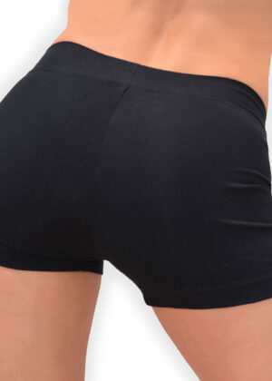 Hotpants dans | Zwart katoen | Dames