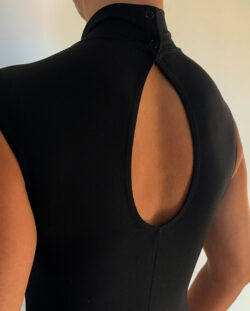 Balletpakje Mystique | zwart voor kinderen | turtleneck