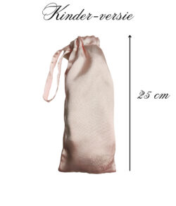 Schoenenzakje satijn | roze | verschillende maten