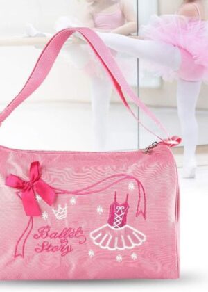 Ballet tas | Roze | Strikje | Ballet Story