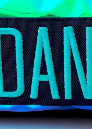 Zwarte sport & danstas kind | "Dance" | Meerdere vakjes