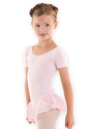 Balletpakje Star | Rokje en mouwtjes | Katoen lycra