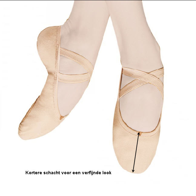 Canvas Balletschoenen | Stretch-light | Split Zool