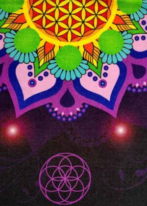 Yoga handdoek "Power of Life"