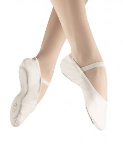 Leren Balletschoenen van Dancer Dancewear Roze zwart of wit De perfecte balletschoen