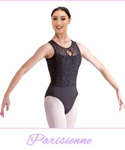 Balletpak Parisienne | Zwart Mesh en Tactel® | Luxueus model