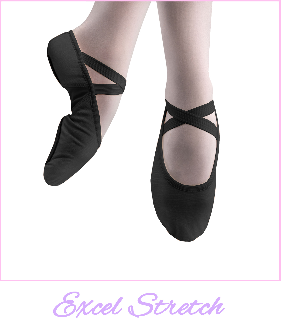 Balletschoenen splitzool | Excel | Elastisch canvas