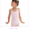 Balletpakje Giselle | Roze spaghettibandjes | Kind