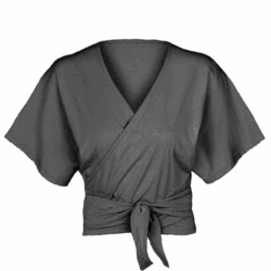 Kimono | Cross over model | Korte mouw | Dames