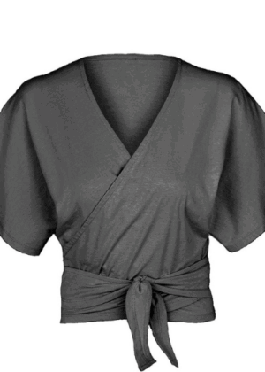 Kimono | Cross over model | Korte mouw | Dames