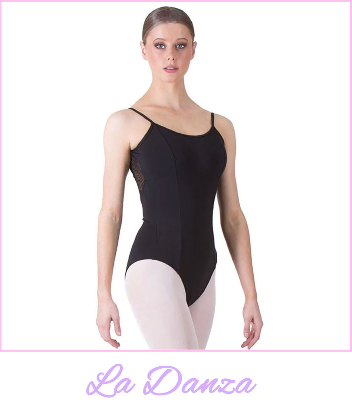 Balletpakje La Danza | Mesh-inzet van luxe Tactel® | Dames