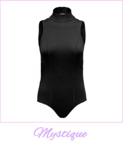 Balletpakje Mystique | zwart voor kinderen | turtleneck