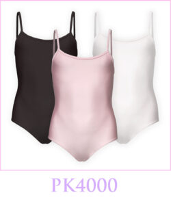 Balletpakje glanzend PK4000 | Met spaghettibandjes van Papillon