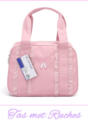 Roze Ballettas | Geborduurde applicatie | Ruches