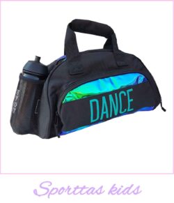 Zwarte sport & danstas kind | "Dance" | Meerdere vakjes