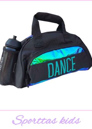 Zwarte sport & danstas kind | "Dance" | Meerdere vakjes