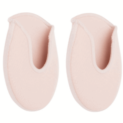 Stoffen teenbeschermers | Met gel laagje | 2 maten | Beige